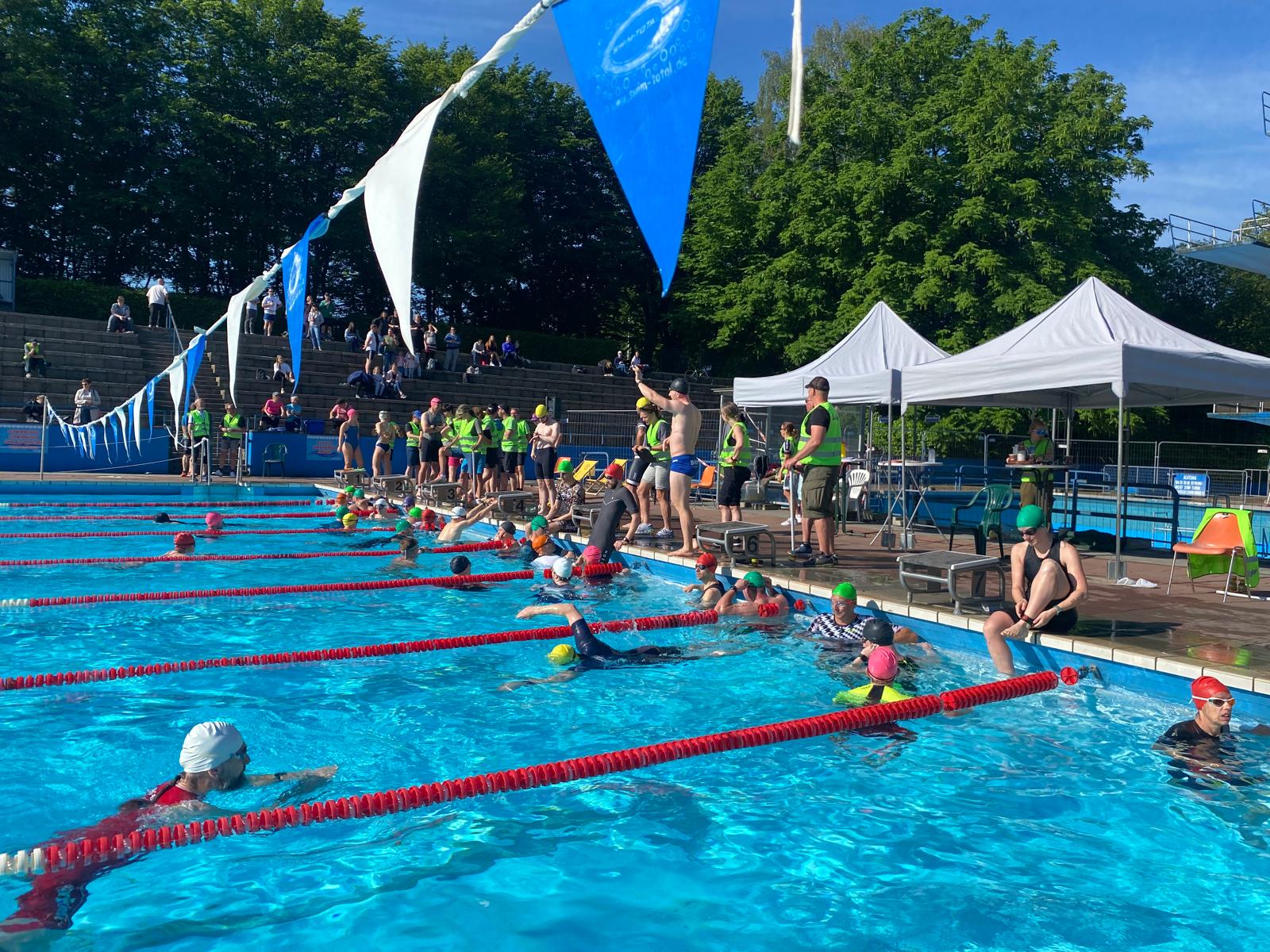 Kaiserwetter zum 35. ELE-Triathlon in Gladbeck am 26. Mai 2024